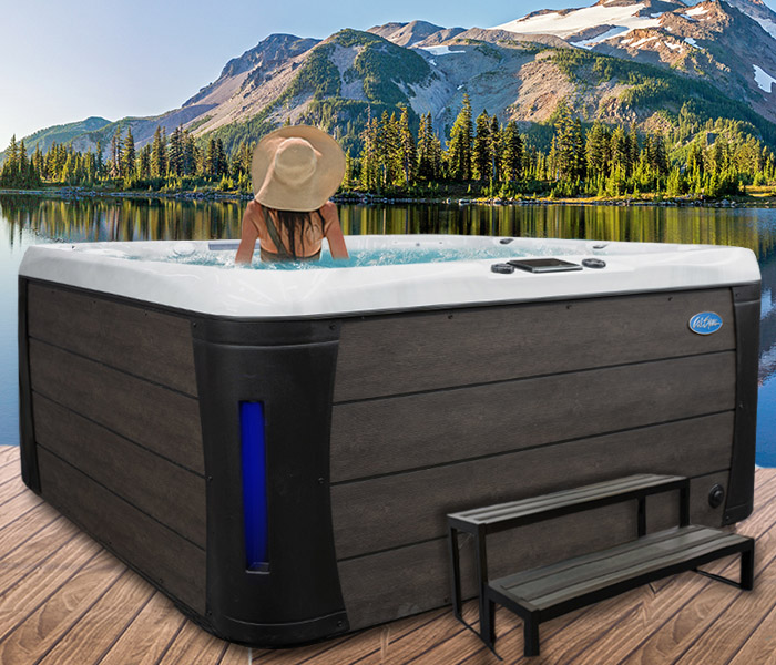 Calspas hot tub being used in a family setting - hot tubs spas for sale Indio