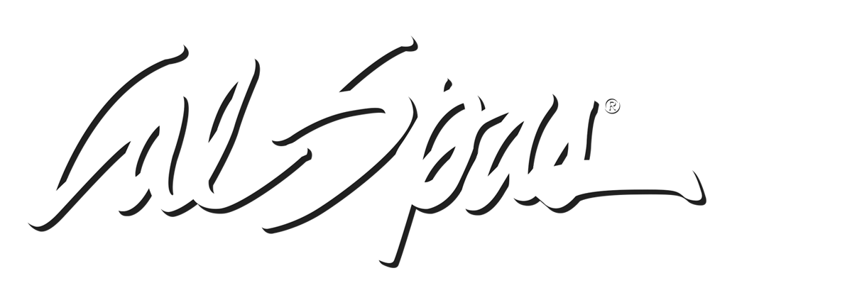 Calspas White logo Indio
